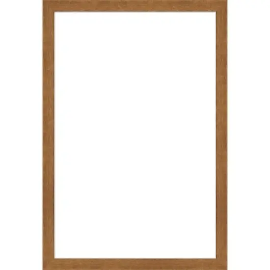 Amanti Art Carlisle Blonde Narrow Framed Dry Erase Magnetic Board image {9}