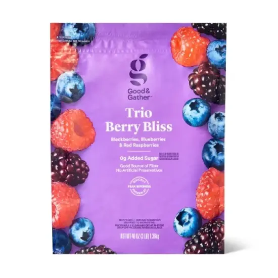 Trio Berry Bliss Frozen Fruit Blend - 48oz - Good & Gather&trade; image {4}