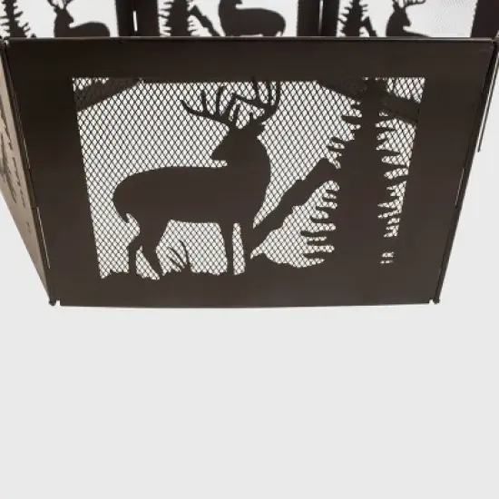 Pleasant Hearth Deer Mountain Folding Fire Ring image {3}