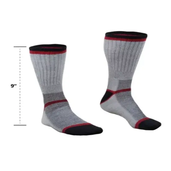 RefrigiWear Merino Wool Moisture Wicking 9-Inch Performance Boot Sock image {1}