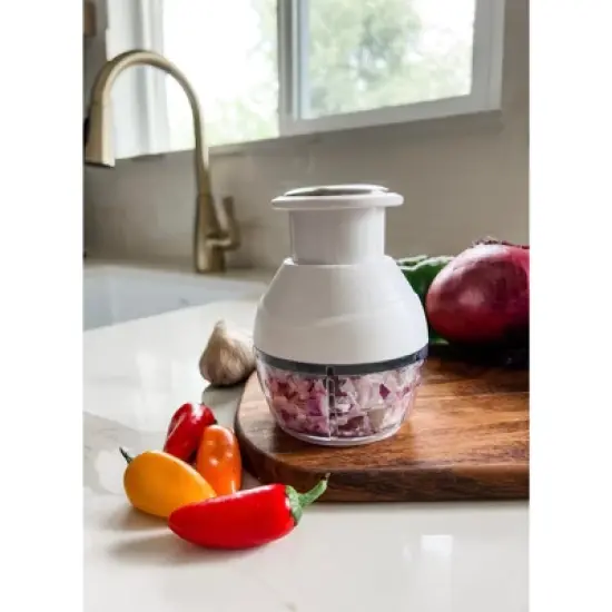 Kuchenprofi Push Fruit and Vegetable Multi Chopper, 3.4-Inch Diameter image {2}