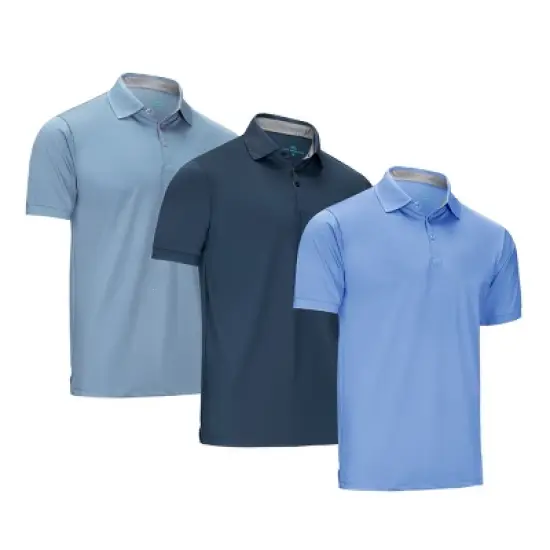 Mio Marino - Designer Golf Polo Shirt - 3 Pack image {10}