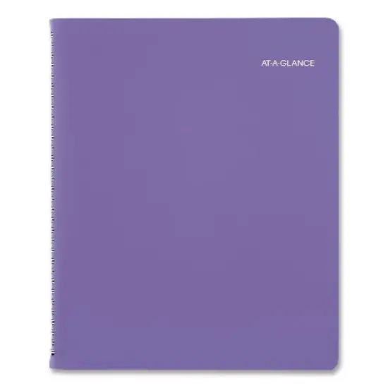 Beautiful Day Weekly/Monthly Planner, Vertical-Column Format, 11 x 8.5, Purple Cover, 13-Month: Jan 2026 to Jan 2027 image {3}