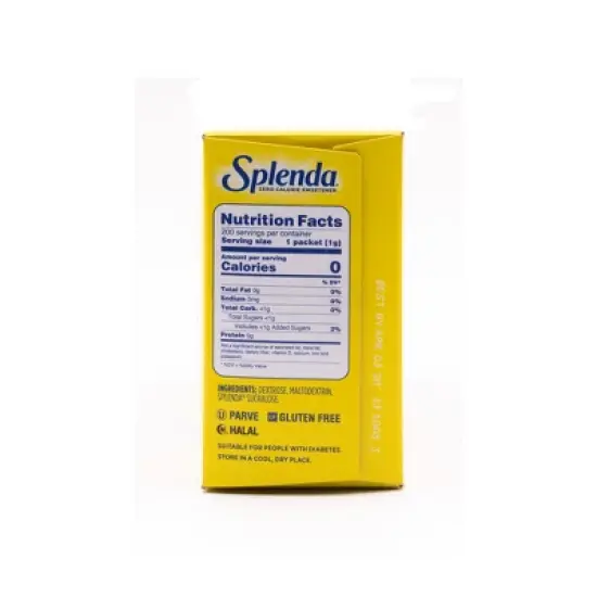 Splenda Zero Calorie Sweetener Packets - 7oz/200pk image {8}