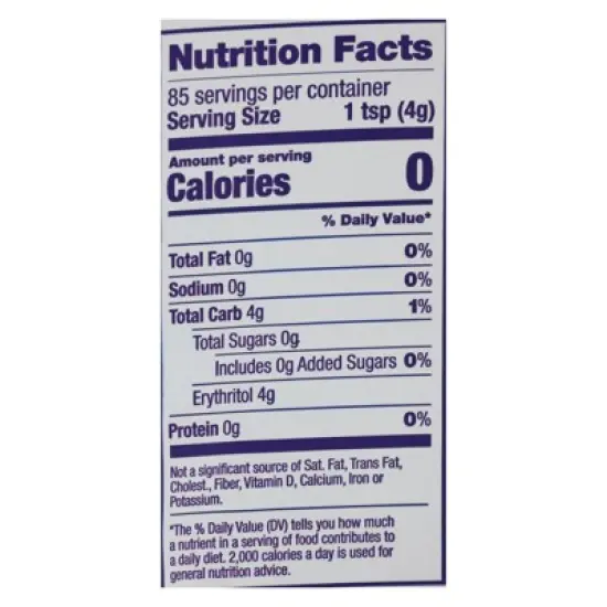 Swerve Brown Zero Calorie Sweetener - Case of 6/12 oz image {5}