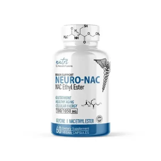 Nutri Neuro-NAC N-Acetyl L-Cysteine Ethyl Ester Dietary Supplement Capsules - 60ct image {6}