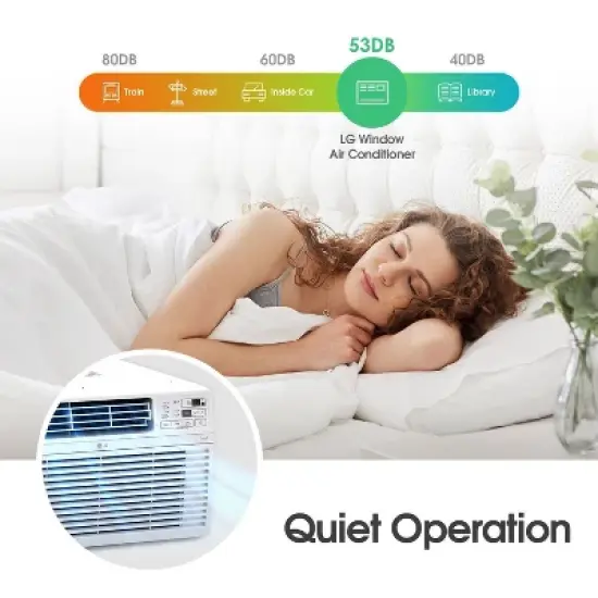 LG Electronics 12000 BTU Window Air Conditioner with Wifi Controls image {5}