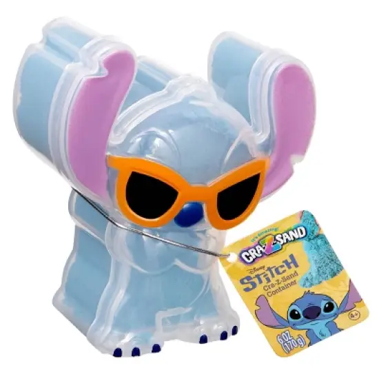Disney Cool Stitch Shaped Sand Container: Educational Focus Creativity, Sand Art Storage image {5}