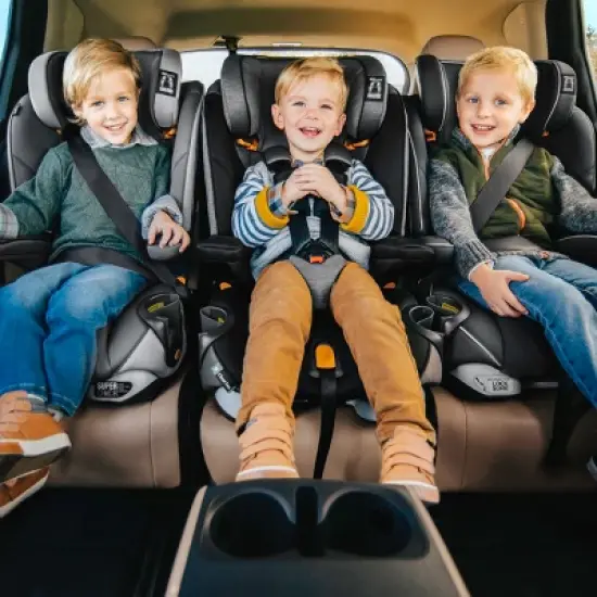 Chicco MyFit ClearTex Harness Booster Car Seat - Shadow image {6}