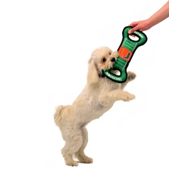 NCAA Miami Hurricanes Field Dog Toy image {3}