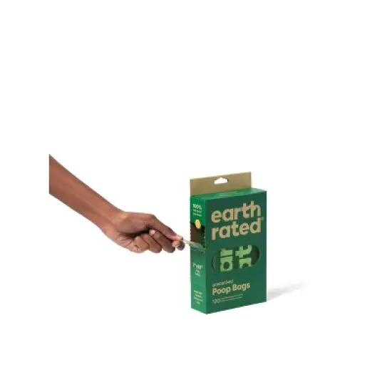 Earth Rated Unscented Handle Dog Waste Disposal Bags - 120ct image {4}