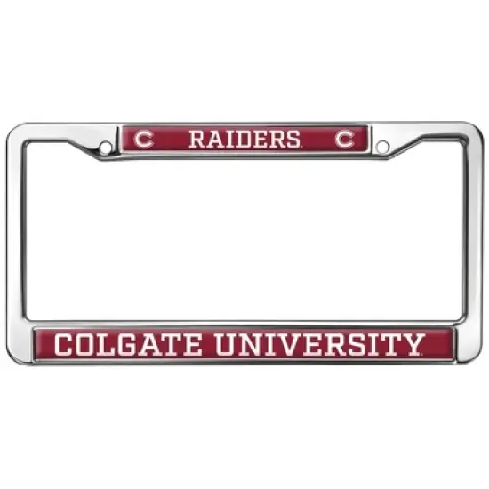 Colgate University Raiders Full Size Standard License Plate Metal Frame image {6}