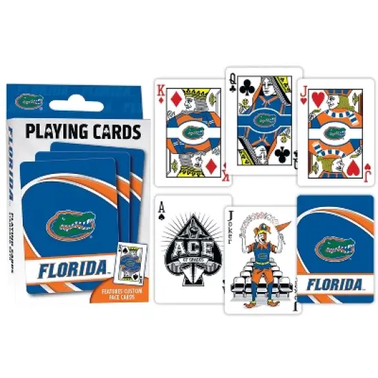 MasterPieces Officially Licensed NCAA Florida Gators Playing Cards - 54 Card Deck for Adults image {3}
