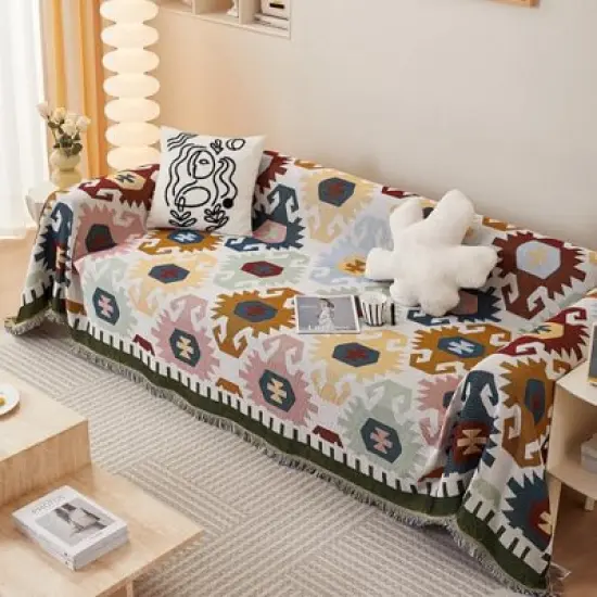 FUNNY FUZZY FUNNYFUZZY Couch Cover for Sofa image {1}