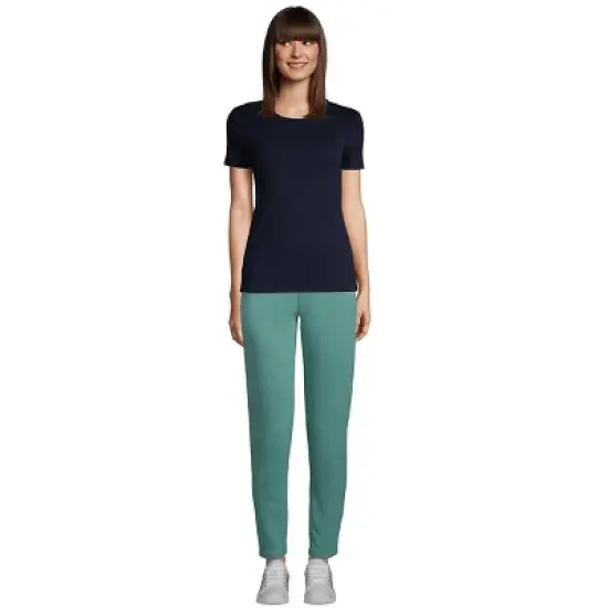 Lands' End Women's Tall All Cotton Short Sleeve Crewneck T-shirt image {3}