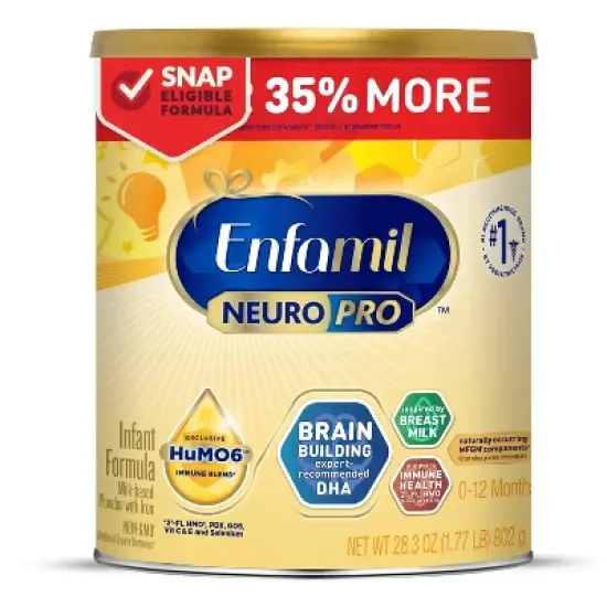 Enfamil NeuroPro Powder Infant Formula - 28.3oz image {8}