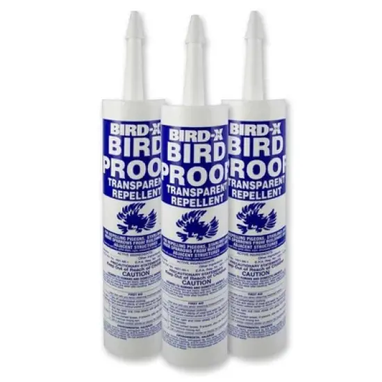 Bird-X 12pc Bird-Proof Bird Repellent Gel image {1}