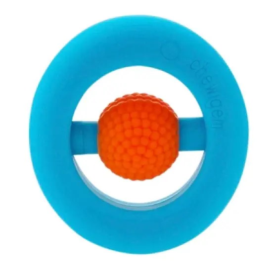 Chewigem Hand Fidget and Chewable, Blue/Orange image {1}