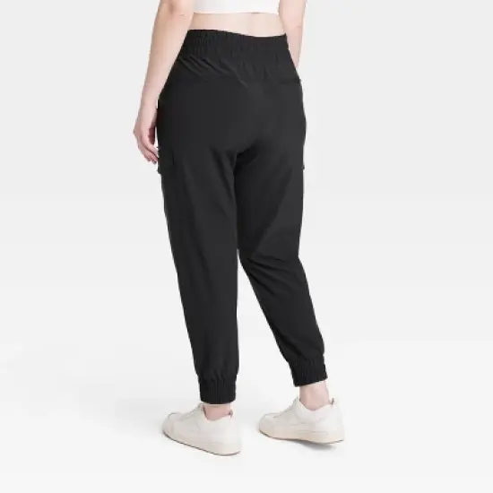 Women's Active Light Mid-Rise Cargo Jogger Pants - All In Motion&trade; image {3}