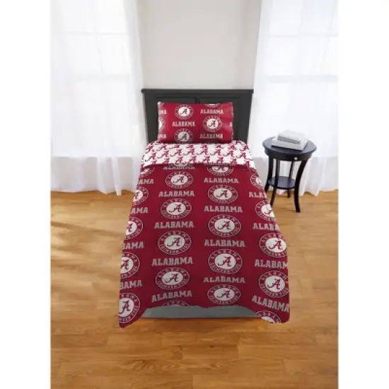NCAA Alabama Crimson Tide Rotary Bed Set image {3}