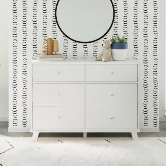 Storkcraft Modern 6 Drawer Dresser image {8}