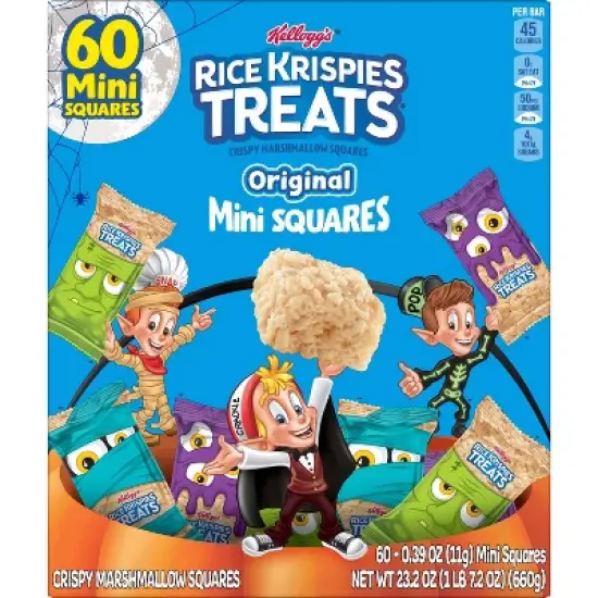 Rice Krispies Treats Halloween Mini Marshmallow Squares - 23.2oz/60ct image {2}