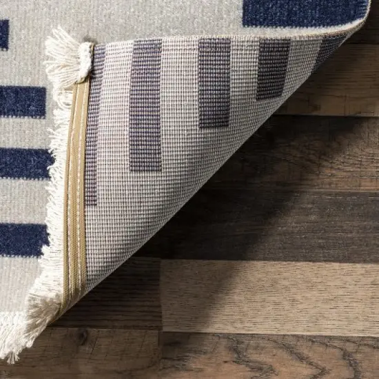 nuLOOM Holly Multi Stripe Indoor/Outdoor Area Rug image {6}