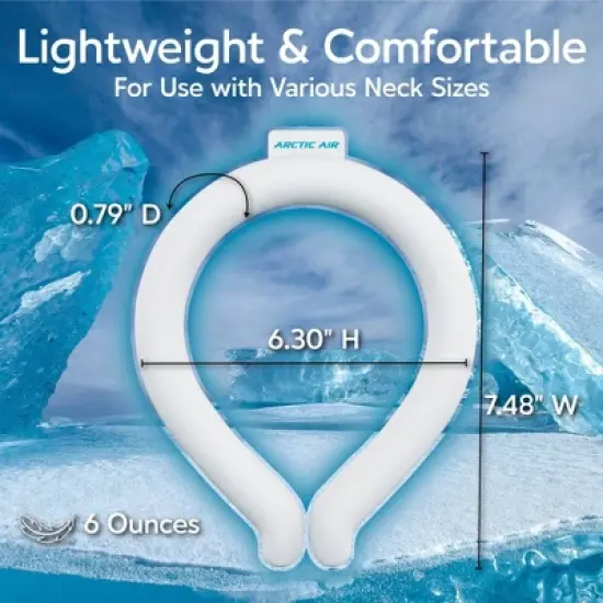 As Seen on TV Arctic Air Neck Chill Portable Fan image {6}