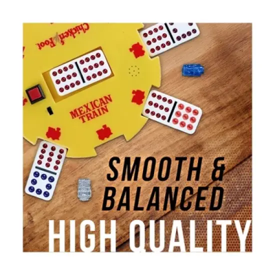 Mexican Train Deluxe Traditional Double 12 Domino Set with Dots Board Game image {8}