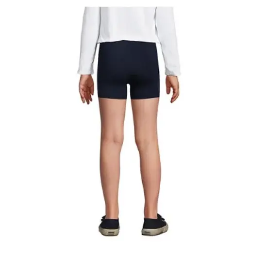 Lands' End Girls Tough Cotton Cartwheel Shorts image {2}