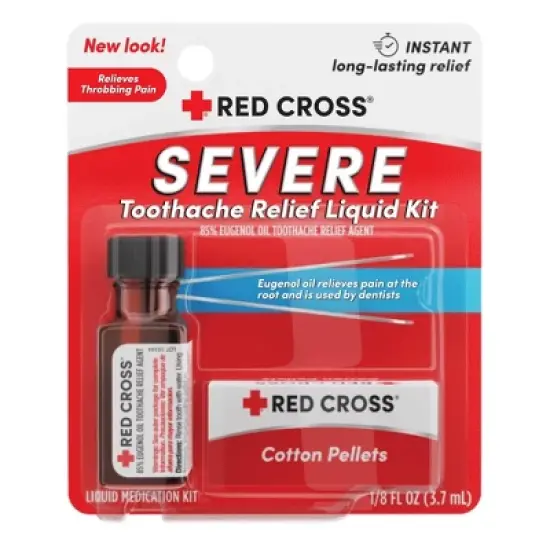 Red Cross Tootache Complete Medication Kit 0.125oz image {6}