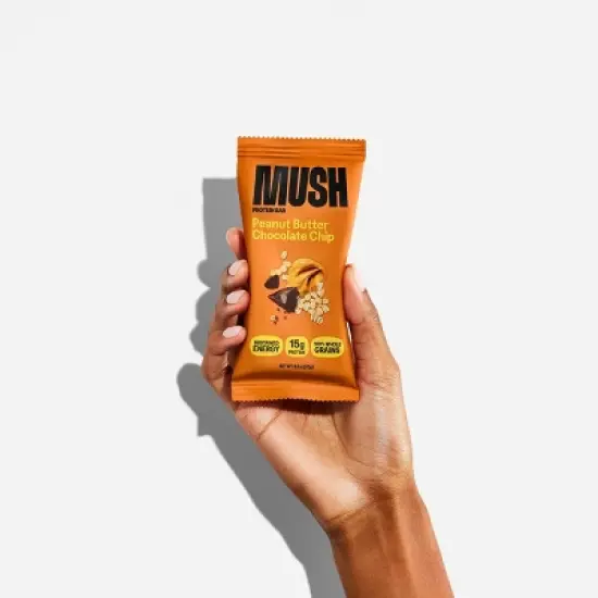 MUSH Peanut Butter Chocolate Chip Refrigerated Protein Bar - 2.3oz image {4}