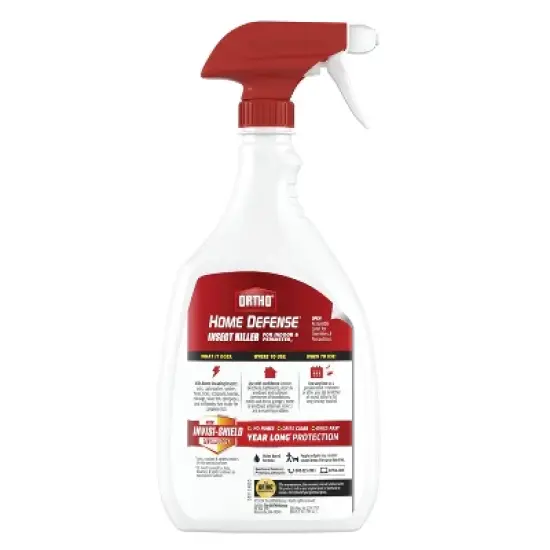 Ortho Home Defense MAX Indoor & Perimeter Insect Killer 24oz Ready to Use Trigger: Bifenthrin Formula, Roach & Spider Barrier image {3}