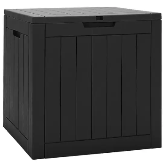 Costway 30 Gallon Deck Box  Storage Container Seating Tools Organization Deliveries image {9}