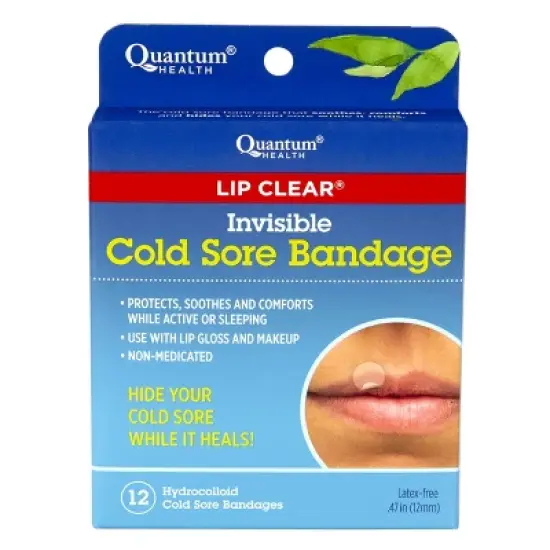 Lip Clear Invisible Cold Sore Bandage - 12ct image {9}