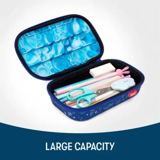 ZIPIT Bubble Pencil Case for Kids, Fidget Pencil Box image {5}