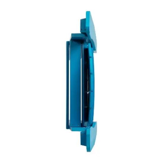 Merrick Lane Poly Resin Folding Adirondack Lounge Chair - All-Weather Indoor/Outdoor Patio Chair image {11}