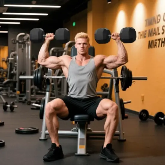 TROPOW Rubber-Coated Hex Dumbbell Set (5-50LB, 200-550LB Options) &uml;C Black Home & Gym Weights for Strength Training & Full-Body Workouts image {5}