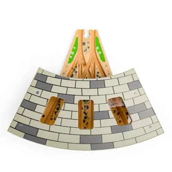 Bigjigs Rail Triple Engine Shed image {3}