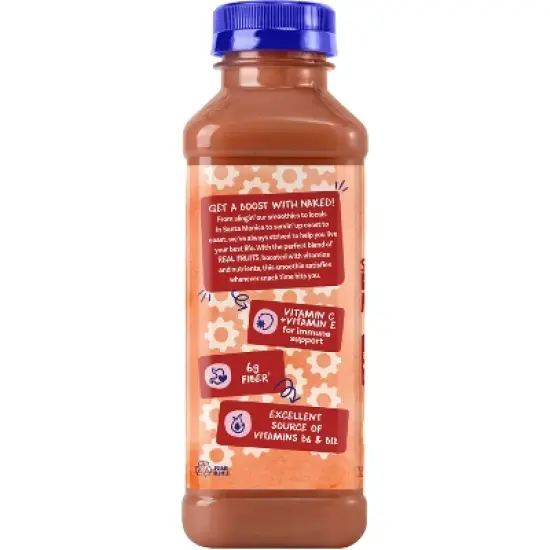 Naked Strawberry Banana Juice Smoothie - 15.2 fl oz image {3}