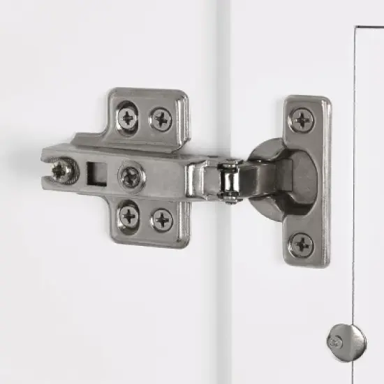 Ashland Bathroom Storage Medicine Cabinet Mirror without Open Shelf White - RiverRidge Home image {5}