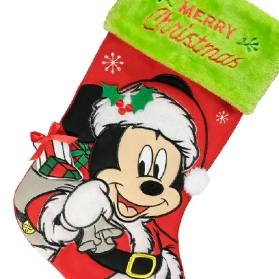 Mickey Mouse & Friends Mickey Mouse Holiday Stocking 20" image {2}