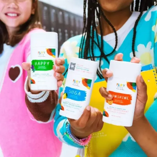 Play Pits Sonshine Kids' Natural Solid Deodorant - 2.65oz image {2}