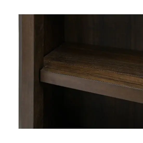 78" Sonoma Open Bookcase Brown - Martin Furniture image {3}