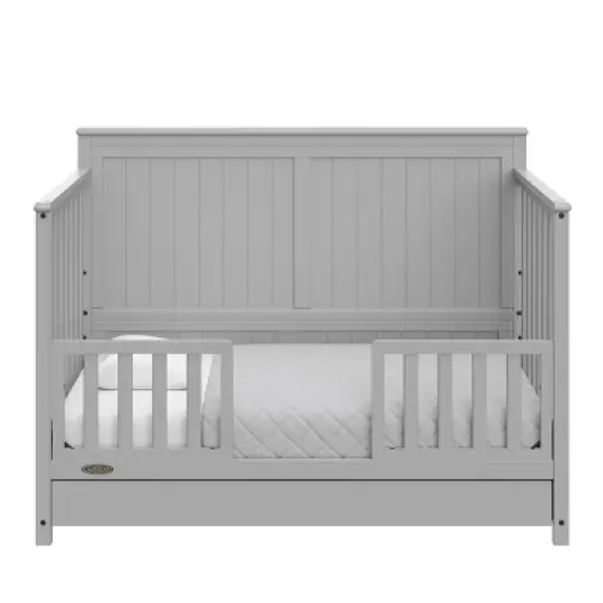 Graco Hadley 5-in-1 Convertible Crib with Drawer image {4}