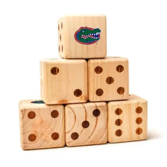 NCAA Florida Gators Lawn Bowling Yard Dice image {1}