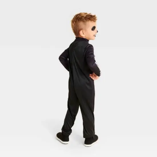 Toddler Glows under Blacklight Electric Bones Skeleton Costume - Hyde and EEK! Boutique&trade; image {1}