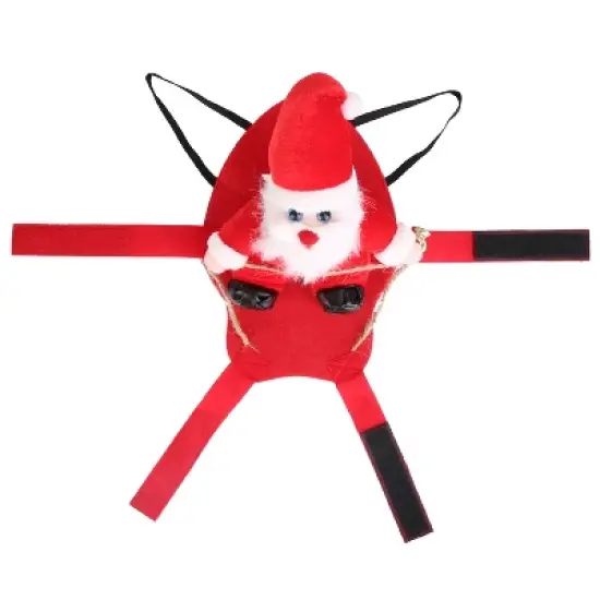 iMountek Pet Christmas Costumes with Bell Clothes New Year Outfit Cosplay Costumes Party Dress Up For Cats image {7}