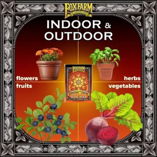 FoxFarm 50/50 Cream of the Crop Perilite & Coconut Coir, 2 cu ft image {3}