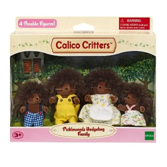 Calico Critters Pickleweeds Hedgehog Family image {1}